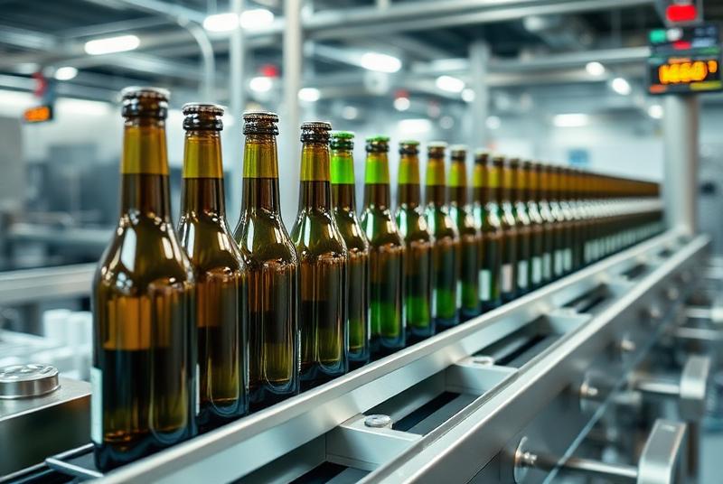 Gebrauchte Abfüllanlagen für Glasflaschen — Wein, Bier, Spirituosen